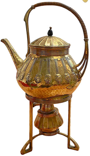 Wmf art nouveau bollitore - wmf,