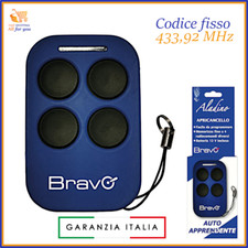 Telecomando radiocomando per cancello universale apricancello garage 433 92 MHz