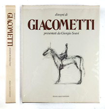 Disegni di Giacometti Presentati da Giorgio Soavi Franca May ediz. 1980 Ottimo