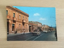 2130 CARTOLINA CAGLIARI PIRRI VIA ITALIA Colori