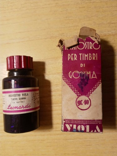 Inchiostro per timbri - inchiostro, gomma
