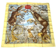 HERMES Carré 90 Silk Scarf