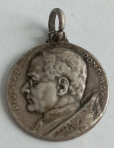 Medaglia papa pio - papa, ricordo