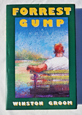 Forrest Gump by Winston Groom, 1986, Doubleday HCDJ Book Club Edition VG+      *