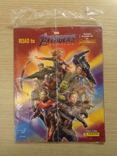 Album road avengers endgame - album,