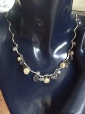 BELLA COLLANA TONO ARGENTO