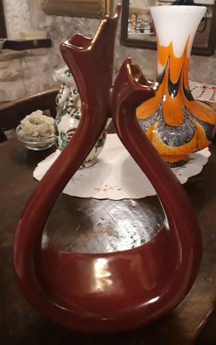 Vaso ceramica anno 1950 - vaso,