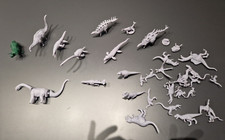 Lotto Dinosauri resina da collezione