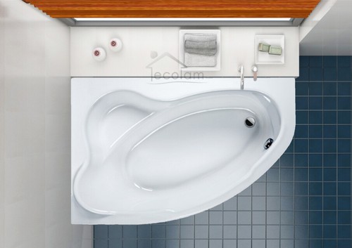 Grande vasca bagno angolare - vasca,