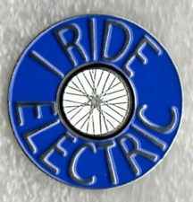 Ride electric pin badge e - pin,