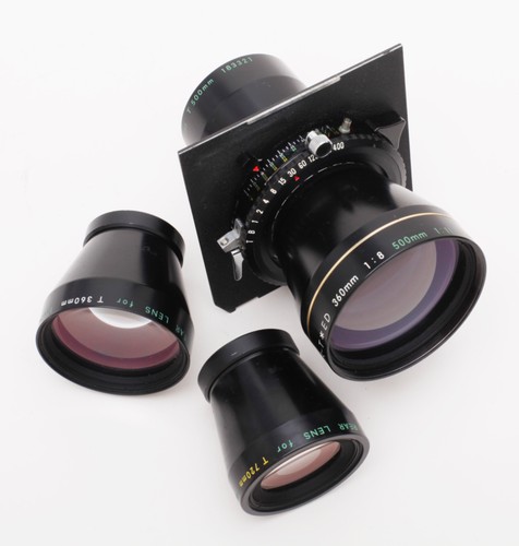 Nikon nikkor 360mm 8 - t, ed