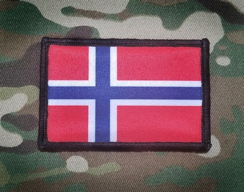 Bandiera norvegia gancio - bandiera, rosso