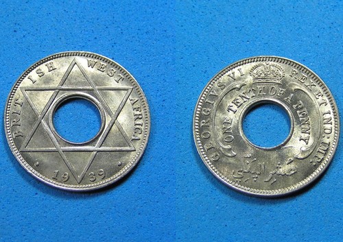 British west africa - west, penny
