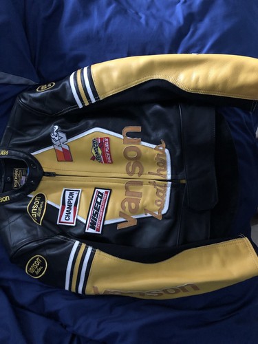Vanson leather jacket super - leather,