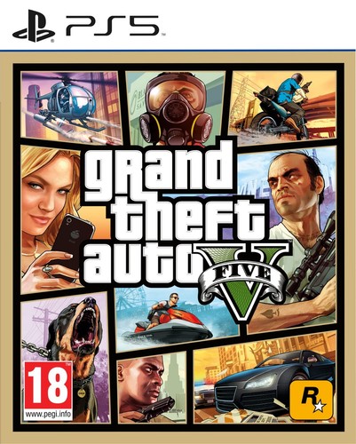 Grand theft auto - v, ps5