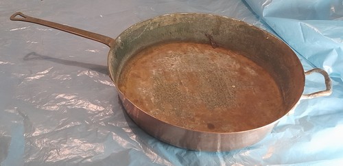 Vintage grande pesante pentola - vintage,