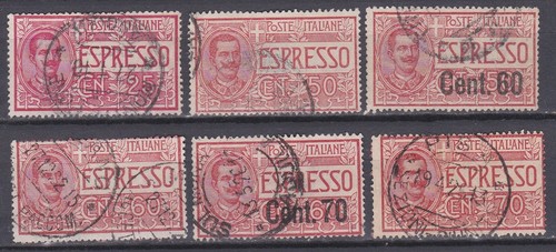 Italia regno lotto espressi - italia,