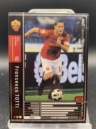 Francesco totti panini wccf - totti,