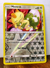 POKEMON MEOWTH 147/214 REVERSE