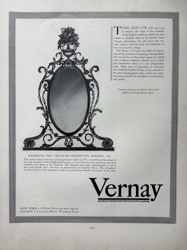 1933 vernay old - vernay, english