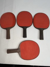 Lotto di 4 palette da ping