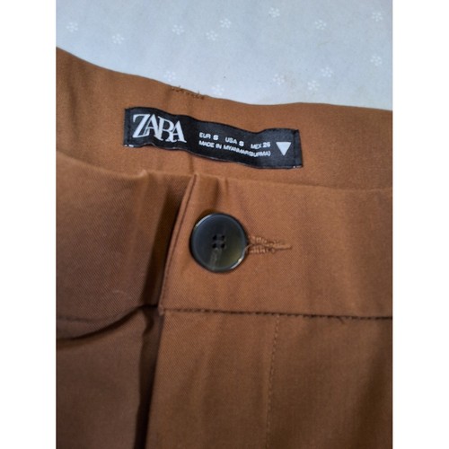 Zara brown high - zara, trousers