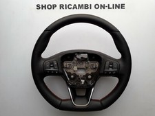 VOLANTE MULTIFUNZIONE IN PELLE CUCITURE ROSSE FORD FIESTA MK7 MK8  ST-LINE 2020