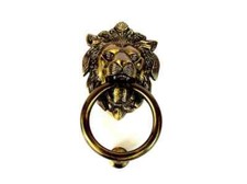 Battiporta antico in ottone