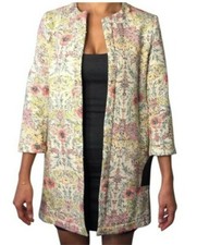 Giacca Spolverino Zara A Fiori