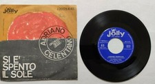 ADRIANO CELENTANO 7" SI E' SPENTO IL SOLE 45 GIRI ITALY 1962 JOLLY J20178 NM/EX
