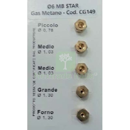5cf ugelli ricambio fornelli - ricambio, x
