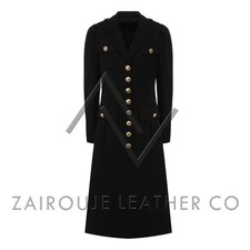 Cappotto donna lana nero