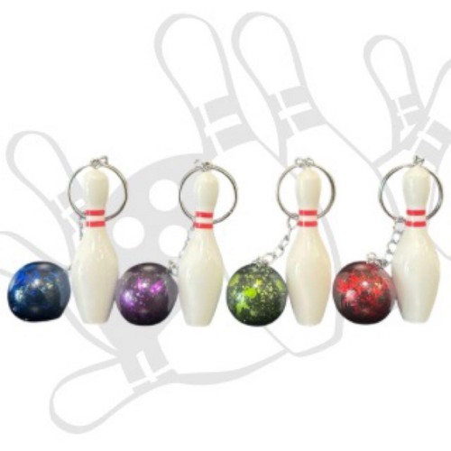 Set portachiavi bowling - portachiavi,