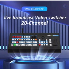 TYST VMix 1400 Pannello 20 Canali Video Switcher Mixer broadcast con Luci di conteggio