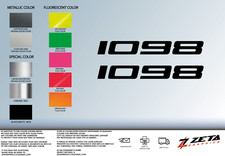 2 Adesivi Carena Ducati 1098