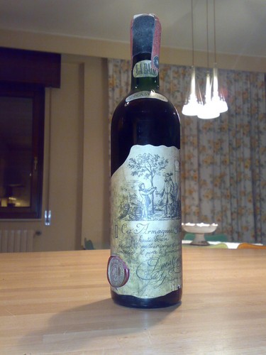 Bottiglia vintage armagnac - di,