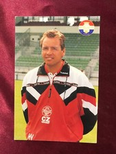 Biglietto autografo HANS VEREL (†2019)-Willem II Tilburg-Holland-Ex-Den Bosch/NAC-AK