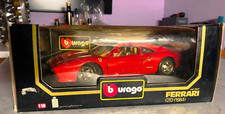 Bburago rara scatola oro nero Ferrari GTO (1984) 1/18 1:18 cod.3027