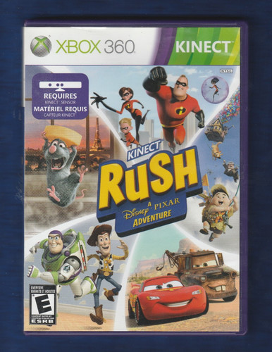 Kinect rush disney - disney, pixar