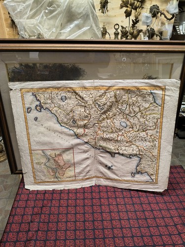 Antica grande carta - carta, geografica