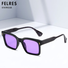 Occhiali da sole quadrati moda uomo donna guida outdoor paralume protezione UV