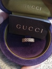 Anello Gucci oro 18 kt misura