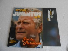 HURRA' JUVENTUS n.3-MARZO 1990-MAXI POSTER DI DE AGOSTINI E BARROS-NO POU-UP