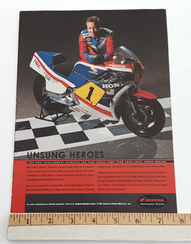Freddie spencer honda original - spencer,