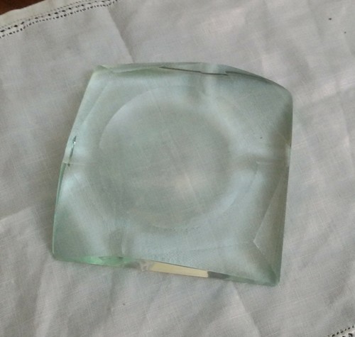 Posacenere vetro murano verde - posacenere,