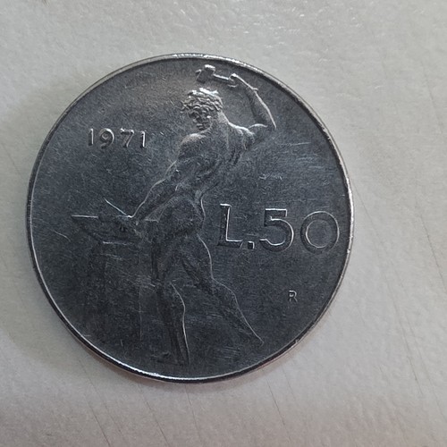 Repubblica italiana moneta - italiana, 50