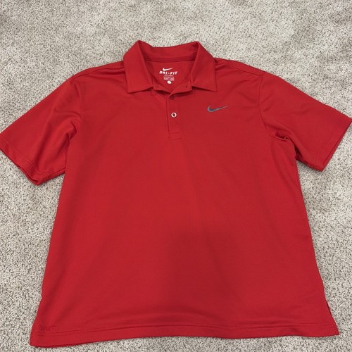 Polo uomo nike rossa l - nike,