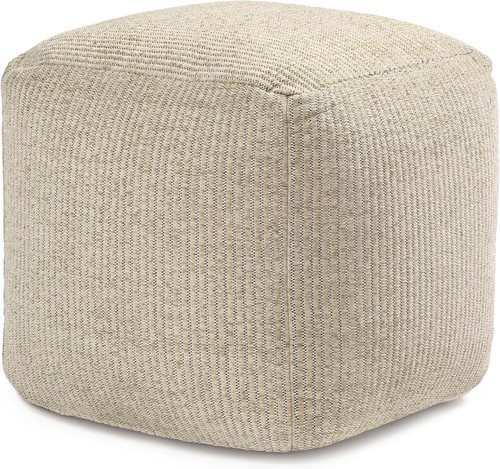 W handmade pouf - 20", h