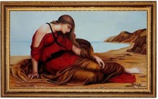 Quadro olio Evelyn De Morgan