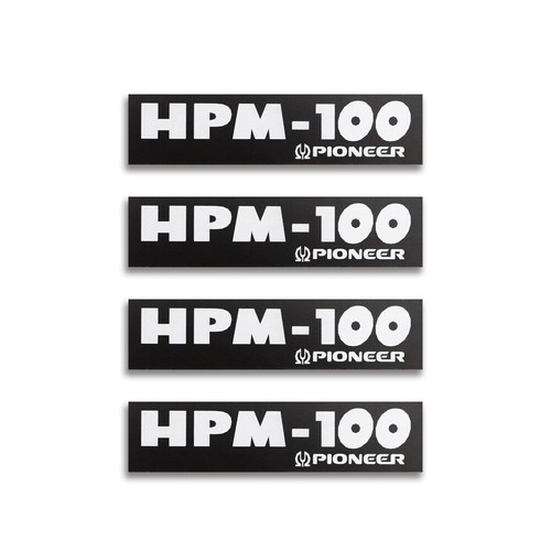 Pioneer hpm 100 distintivo - pioneer, hpm-100
